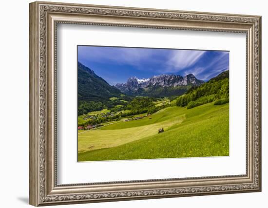 Germany, Bavaria, Upper Bavaria, Berchtesgadener Land, Ramsau Near Berchtesgaden-Udo Siebig-Framed Photographic Print