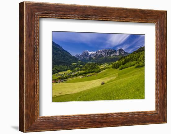 Germany, Bavaria, Upper Bavaria, Berchtesgadener Land, Ramsau Near Berchtesgaden-Udo Siebig-Framed Photographic Print