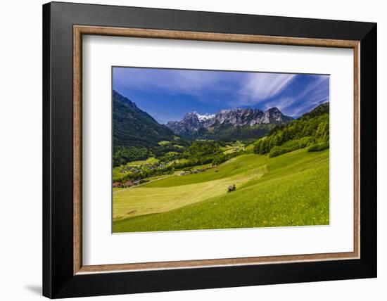 Germany, Bavaria, Upper Bavaria, Berchtesgadener Land, Ramsau Near Berchtesgaden-Udo Siebig-Framed Photographic Print