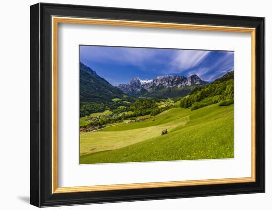 Germany, Bavaria, Upper Bavaria, Berchtesgadener Land, Ramsau Near Berchtesgaden-Udo Siebig-Framed Photographic Print