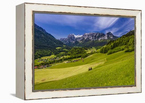 Germany, Bavaria, Upper Bavaria, Berchtesgadener Land, Ramsau Near Berchtesgaden-Udo Siebig-Framed Premier Image Canvas