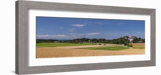 Germany, Bavaria, Upper Bavaria, 'FŸnf Seen Land' (Region), Andechs-Udo Siebig-Framed Photographic Print