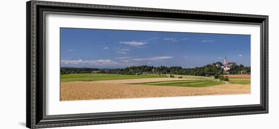 Germany, Bavaria, Upper Bavaria, 'FŸnf Seen Land' (Region), Andechs-Udo Siebig-Framed Photographic Print