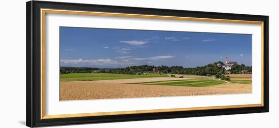 Germany, Bavaria, Upper Bavaria, 'FŸnf Seen Land' (Region), Andechs-Udo Siebig-Framed Photographic Print