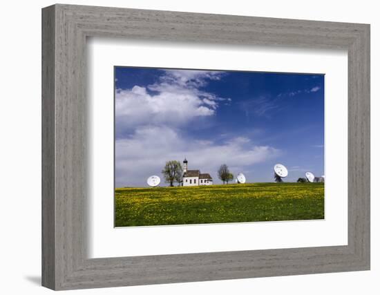 Germany, Bavaria, Upper Bavaria, FŸnfseenland, Ammersee Region-Udo Siebig-Framed Photographic Print