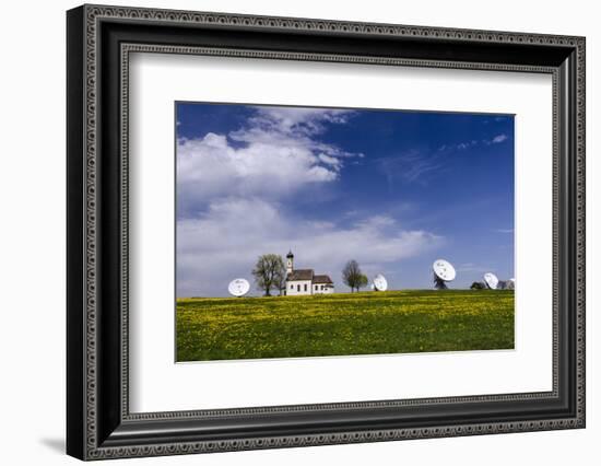 Germany, Bavaria, Upper Bavaria, FŸnfseenland, Ammersee Region-Udo Siebig-Framed Photographic Print