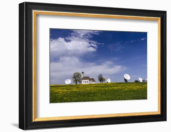 Germany, Bavaria, Upper Bavaria, FŸnfseenland, Ammersee Region-Udo Siebig-Framed Photographic Print