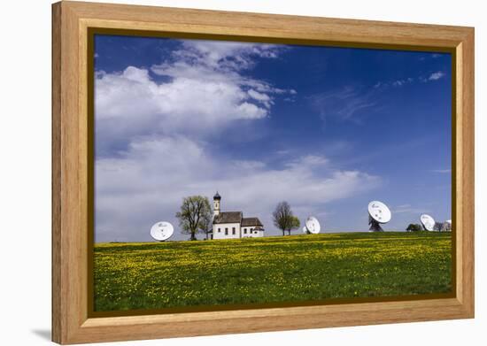 Germany, Bavaria, Upper Bavaria, FŸnfseenland, Ammersee Region-Udo Siebig-Framed Premier Image Canvas