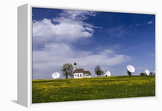 Germany, Bavaria, Upper Bavaria, FŸnfseenland, Ammersee Region-Udo Siebig-Framed Premier Image Canvas