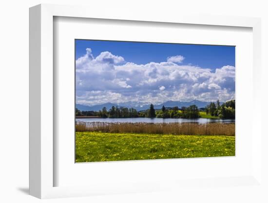 Germany, Bavaria, Upper Bavaria, FŸnfseenland, Nut Mountain-Udo Siebig-Framed Photographic Print