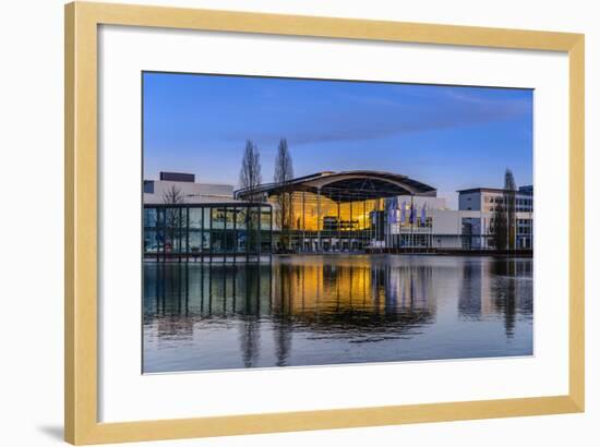 Germany, Bavaria, Upper Bavaria, Munich, Messestadt Riem-Udo Siebig-Framed Photographic Print