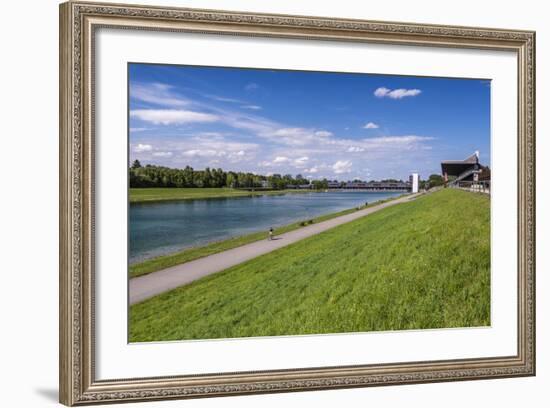 Germany, Bavaria, Upper Bavaria, Munich, Oberschlei?heim Regatta Course-Udo Siebig-Framed Photographic Print