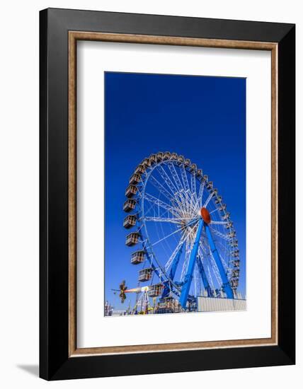 Germany, Bavaria, Upper Bavaria, Munich, Theresienwiese, Oktoberfest, Big Wheel-Udo Siebig-Framed Photographic Print