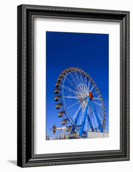 Germany, Bavaria, Upper Bavaria, Munich, Theresienwiese, Oktoberfest, Big Wheel-Udo Siebig-Framed Photographic Print