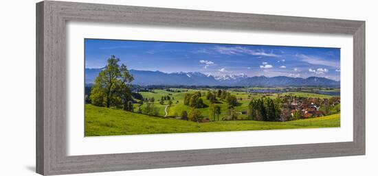 Germany, Bavaria, Upper Bavaria, Pfaffenwinkel, Aidling-Udo Siebig-Framed Photographic Print