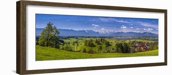 Germany, Bavaria, Upper Bavaria, Pfaffenwinkel, Aidling-Udo Siebig-Framed Photographic Print