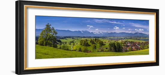 Germany, Bavaria, Upper Bavaria, Pfaffenwinkel, Aidling-Udo Siebig-Framed Photographic Print