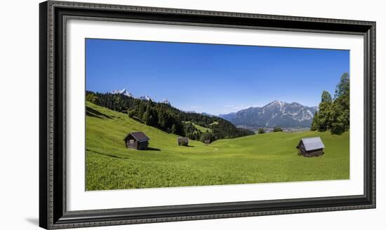 Germany, Bavaria, Upper Bavaria, Werdenfelser Land (Region), Wettersteingebirge (Mountains-Udo Siebig-Framed Photographic Print