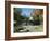 Germany, Berchtesgadener Land District, Ramsau, Church, Brook, Reiter Alpe-Thonig-Framed Photographic Print