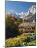 Germany, Berchtesgadener Land District, Ramsau, Farmhouse, Mountains, Reiter Alpe-Thonig-Mounted Photographic Print