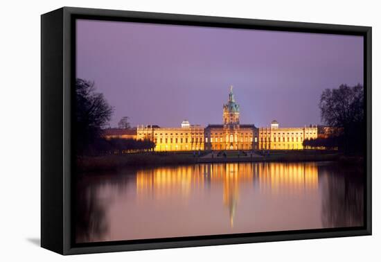 Germany, Berlin. Charlottenburg Castle Environs. Unesco-Ken Scicluna-Framed Premier Image Canvas