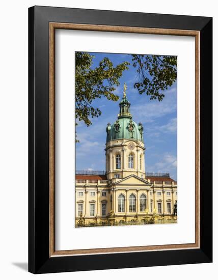 Germany, Berlin. Charlottenburg Palace entrance gates and dome-Miva Stock-Framed Photographic Print