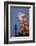 Germany, Berlin, Dusk, Alexanderplatz, Christmas Market, Pyramid, Television Tower-Catharina Lux-Framed Photographic Print