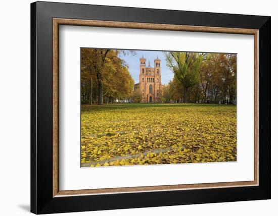 Germany, Berlin, Saint Thomas Church-Michele Molinari-Framed Photographic Print