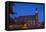 Germany, Brandenburg, Cottbus, Cathedral, Evening-Chris Seba-Framed Premier Image Canvas