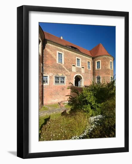 Germany, Brandenburg, High FlŠming Nature Park, Bad Belzig, Eisenhardt Castle-Andreas Vitting-Framed Photographic Print