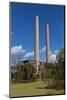 Germany, Brandenburg, Oder-Neisse Cycle Route, EisenhŸttenstadt, Former Power Station 'Vogelsang'-Catharina Lux-Mounted Photographic Print