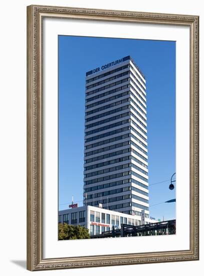 Germany, Brandenburg, Oder-Neisse Cycle Route, Frankfurt / Oder, Oderturm-Catharina Lux-Framed Photographic Print