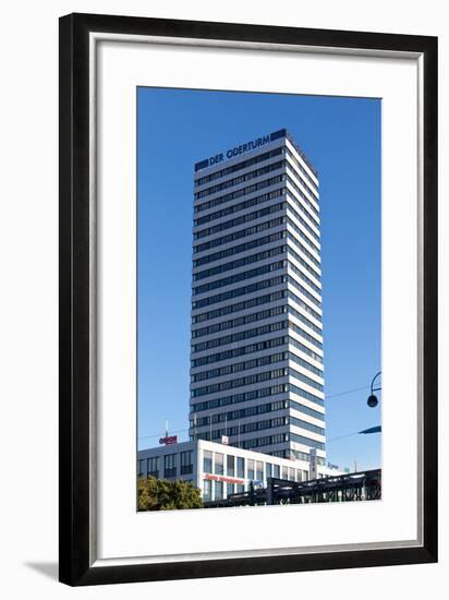 Germany, Brandenburg, Oder-Neisse Cycle Route, Frankfurt / Oder, Oderturm-Catharina Lux-Framed Photographic Print