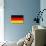 Germany Country Flag - Letterpress-Lantern Press-Art Print displayed on a wall