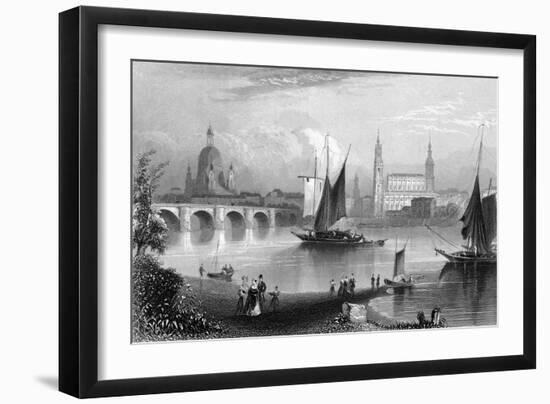 Germany Dresden-AH Payne-Framed Art Print