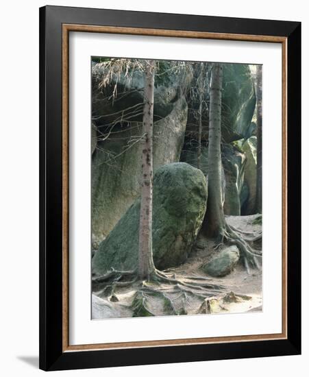 Germany, Fichtelgebirge (Fichtel Mountains), Luisenburg-Rock Labyrinth Near Wunsiedel-Thonig-Framed Photographic Print