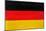 Germany Flag Design with Wood Patterning - Flags of the World Series-Philippe Hugonnard-Mounted Art Print