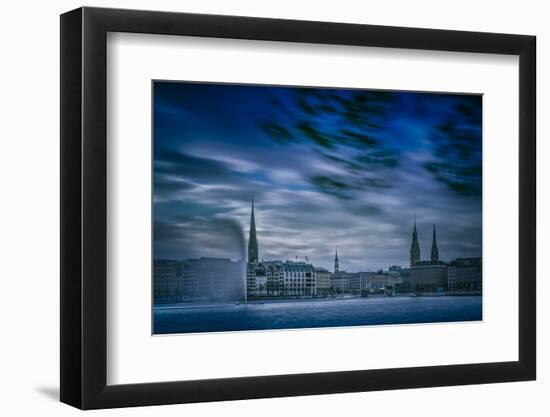 Germany, Hamburg, City Centre, Alster (River), Binnenalster (Inner Altster Lake)-Ingo Boelter-Framed Photographic Print