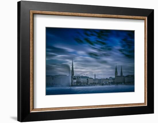 Germany, Hamburg, City Centre, Alster (River), Binnenalster (Inner Altster Lake)-Ingo Boelter-Framed Photographic Print