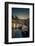 Germany, Hamburg, Elbe, Harbor, Jetties, Barge-Ingo Boelter-Framed Photographic Print