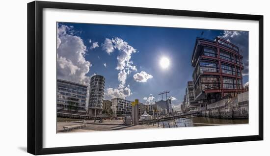 Germany, Hamburg, Hafencity, Sandtorkai, Sandtorhafen, Architecture-Ingo Boelter-Framed Photographic Print