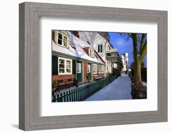 Germany, Hamburg, Historical Captain's Houses in Hamburg-…velgšnne-Uwe Steffens-Framed Photographic Print