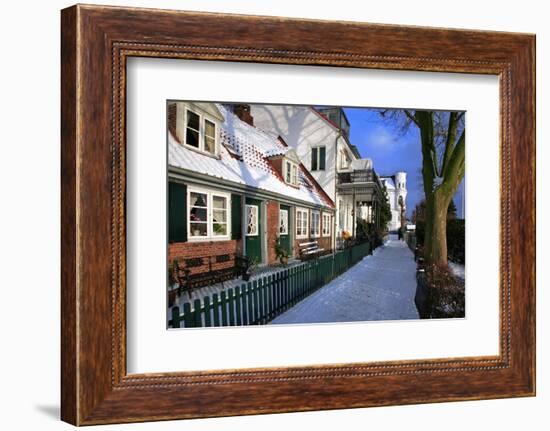 Germany, Hamburg, Historical Captain's Houses in Hamburg-…velgšnne-Uwe Steffens-Framed Photographic Print