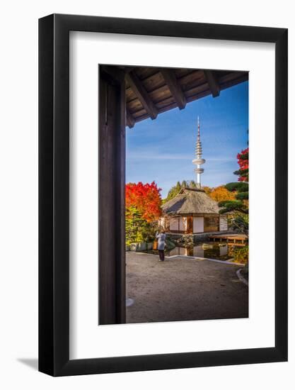 Germany, Hamburg, Park, Park, Planten Un Blomen, Autumn-Ingo Boelter-Framed Photographic Print