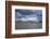 Germany, Hamburg, Rain Clouds over the Bank of the River Elbe in Hamburg-Blankenese-Uwe Steffens-Framed Photographic Print