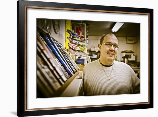 Germany, Hamburg, Reiherdamm, Odos Kaffeeklappe-Ingo Boelter-Framed Photographic Print