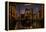 Germany, Hamburg, Speicherstadt (Warehouse District), Moated Castle, Night, Night Shot-Ingo Boelter-Framed Premier Image Canvas