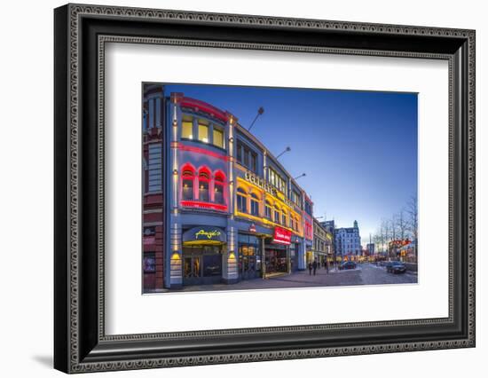 Germany, Hamburg, St. Pauli, Reeperbahn, Kiez, Schmidt, Schmidt's Tivoli-Ingo Boelter-Framed Photographic Print