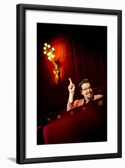 Germany, Hamburg, St Pauli, Reeperbahn, Schmidt Theater, Employee-Ingo Boelter-Framed Photographic Print