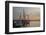 Germany, Hamburg, View over the Elbe Against Finkenwerder-Uwe Steffens-Framed Photographic Print